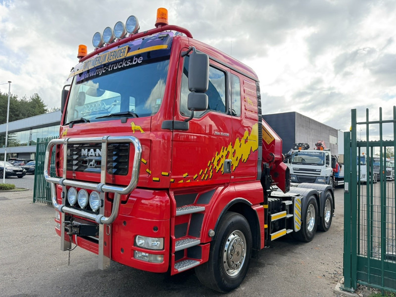 MAN TGA 33.530 6x4 - 90T ZSM + KRAN HMF 3720 K6 (17.3m) - RETARDER - MANUAL ZF - EURO 3 - 590.000km - ALCOA - BIG AXLES HUB REDUCTION - BE TRUCK - TOP CONDITION - Tegljač: slika 3 MAN TGA 33.530 6x4 - 90T ZSM + KRAN HMF 3720 K6 (17.3m) - RETARDER - MANUAL ZF - EURO 3 - 590.000km - ALCOA - BIG AXLES HUB REDUCTION - BE TRUCK - TOP CONDITION - Tegljač: slika 3
