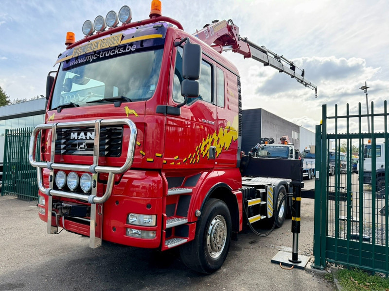 MAN TGA 33.530 6x4 - 90T ZSM + KRAN HMF 3720 K6 (17.3m) - RETARDER - MANUAL ZF - EURO 3 - 590.000km - ALCOA - BIG AXLES HUB REDUCTION - BE TRUCK - TOP CONDITION - Tegljač: slika 4 MAN TGA 33.530 6x4 - 90T ZSM + KRAN HMF 3720 K6 (17.3m) - RETARDER - MANUAL ZF - EURO 3 - 590.000km - ALCOA - BIG AXLES HUB REDUCTION - BE TRUCK - TOP CONDITION - Tegljač: slika 4