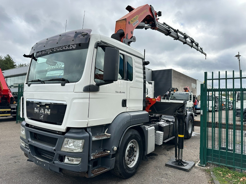 MAN TGS 26.440 6X4 SZM + (22m) KRAN PALFINGER PK62002 E 6x H + 1ME - RETARDER - EURO 5 - BE TRUCK - Tegljač: slika 4 MAN TGS 26.440 6X4 SZM + (22m) KRAN PALFINGER PK62002 E 6x H + 1ME - RETARDER - EURO 5 - BE TRUCK - Tegljač: slika 4
