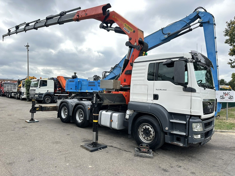 MAN TGS 26.440 6X4 SZM + (22m) KRAN PALFINGER PK62002 E 6x H + 1ME - RETARDER - EURO 5 - BE TRUCK - Tegljač: slika 2 MAN TGS 26.440 6X4 SZM + (22m) KRAN PALFINGER PK62002 E 6x H + 1ME - RETARDER - EURO 5 - BE TRUCK - Tegljač: slika 2