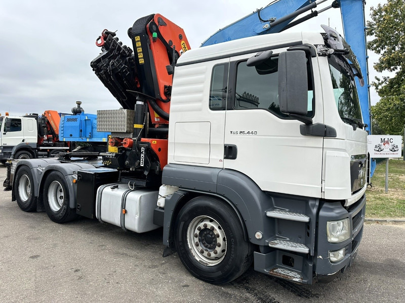 MAN TGS 26.440 6X4 SZM + (22m) KRAN PALFINGER PK62002 E 6x H + 1ME - RETARDER - EURO 5 - BE TRUCK - Tegljač: slika 1 MAN TGS 26.440 6X4 SZM + (22m) KRAN PALFINGER PK62002 E 6x H + 1ME - RETARDER - EURO 5 - BE TRUCK - Tegljač: slika 1