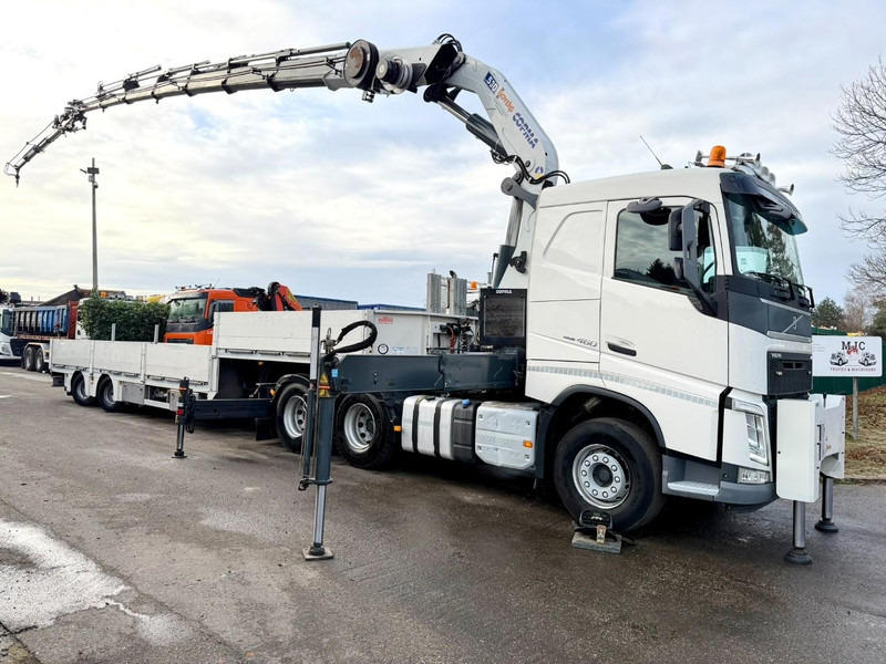 Volvo FH 460 6X4 + CRANE COPMA 530.7 + FlY-JIB 3 + A&C NOYENS LOWLOADER - 2x HYDR STEERING AXLES - Kamion sa dizalicom: slika 1 Volvo FH 460 6X4 + CRANE COPMA 530.7 + FlY-JIB 3 + A&C NOYENS LOWLOADER - 2x HYDR STEERING AXLES - Kamion sa dizalicom: slika 1