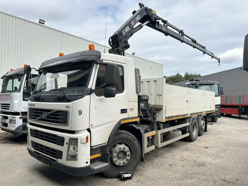 Volvo FM 380 6x2 PLATFORM 6m30 + HIAB 166 E-5 HIDUO - LIFT + STEERING AXLE - Kamion sa dizalicom: slika 1 Volvo FM 380 6x2 PLATFORM 6m30 + HIAB 166 E-5 HIDUO - LIFT + STEERING AXLE - Kamion sa dizalicom: slika 1