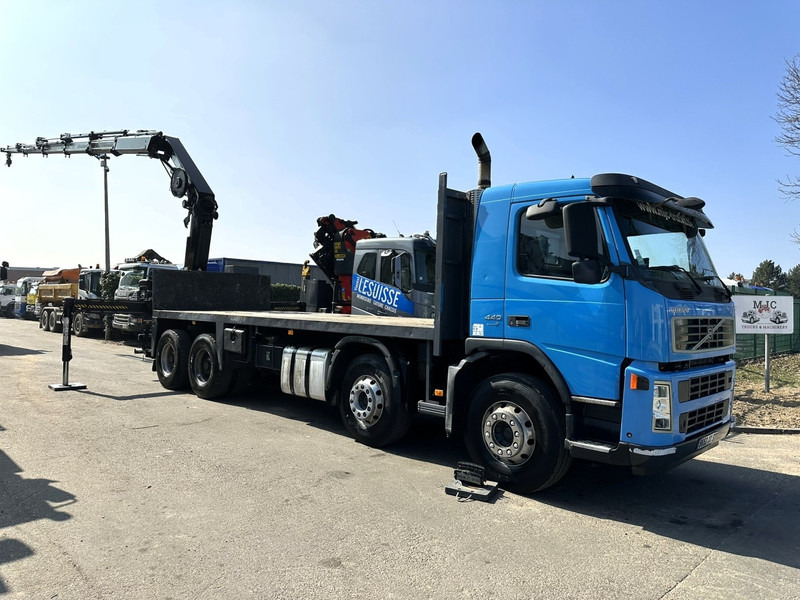 Volvo FM 440 8x4 PRITSCHE 7m20 + KRAN HIAB 288 EP-5 HIDUO + RADIO + ROTATOR - SCHALTGETRIEBE - AP ACHSEN - *395.000km* - Kamion sa tovarnim sandukom, Kamion sa dizalicom: slika 2 Volvo FM 440 8x4 PRITSCHE 7m20 + KRAN HIAB 288 EP-5 HIDUO + RADIO + ROTATOR - SCHALTGETRIEBE - AP ACHSEN - *395.000km* - Kamion sa tovarnim sandukom, Kamion sa dizalicom: slika 2