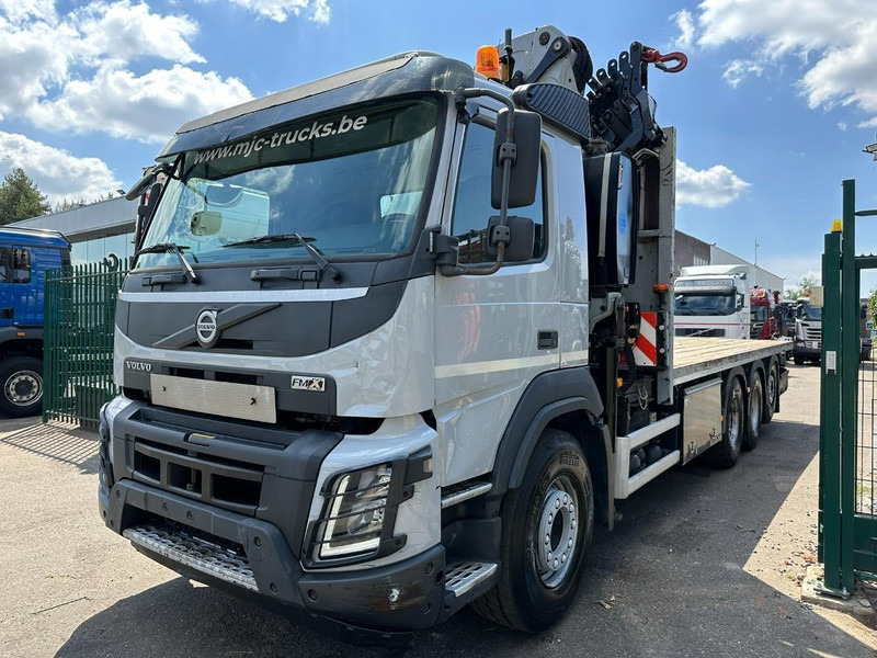 Volvo FMX 330 8x4 TRIDEM PRITSCHE + KRAN EFFER 265 / 6S - PLATFORM 7m50 - EURO 6 - RADIO - *473.000km* - TÜV 05/2026 - BE TRUCK - Kamion sa tovarnim sandukom, Kamion sa dizalicom: slika 4 Volvo FMX 330 8x4 TRIDEM PRITSCHE + KRAN EFFER 265 / 6S - PLATFORM 7m50 - EURO 6 - RADIO - *473.000km* - TÜV 05/2026 - BE TRUCK - Kamion sa tovarnim sandukom, Kamion sa dizalicom: slika 4