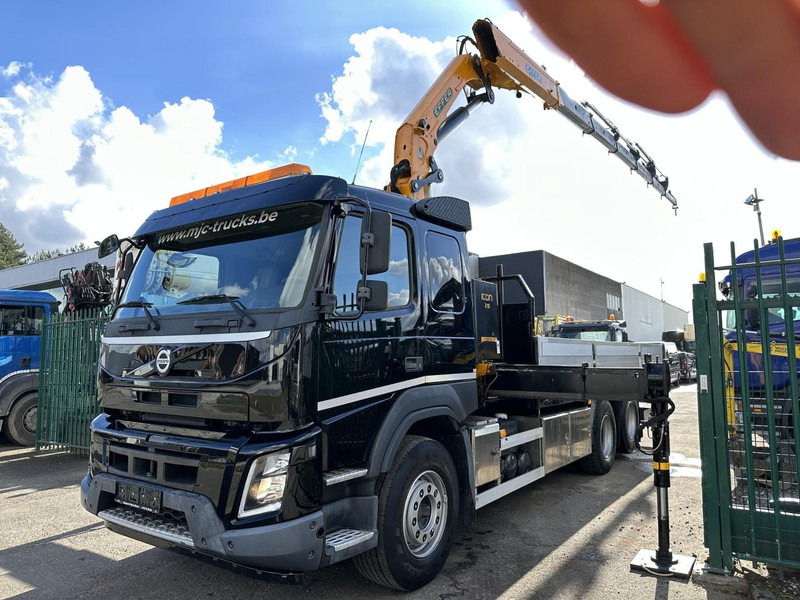 Volvo FMX 370 6x2 PLATFORM 6M35 + CRANE EFFER 215/6S -*127.000km* - LIFT AXLE - DOUBLE WHEELS - I SHIFT - EURO 6 - BE PAPERS - Kamion sa dizalicom: slika 5 Volvo FMX 370 6x2 PLATFORM 6M35 + CRANE EFFER 215/6S -*127.000km* - LIFT AXLE - DOUBLE WHEELS - I SHIFT - EURO 6 - BE PAPERS - Kamion sa dizalicom: slika 5