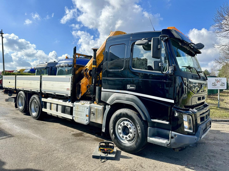 Volvo FMX 370 6x2 PLATFORM 6M35 + CRANE EFFER 215/6S -*127.000km* - LIFT AXLE - DOUBLE WHEELS - I SHIFT - EURO 6 - BE PAPERS - Kamion sa dizalicom: slika 2 Volvo FMX 370 6x2 PLATFORM 6M35 + CRANE EFFER 215/6S -*127.000km* - LIFT AXLE - DOUBLE WHEELS - I SHIFT - EURO 6 - BE PAPERS - Kamion sa dizalicom: slika 2
