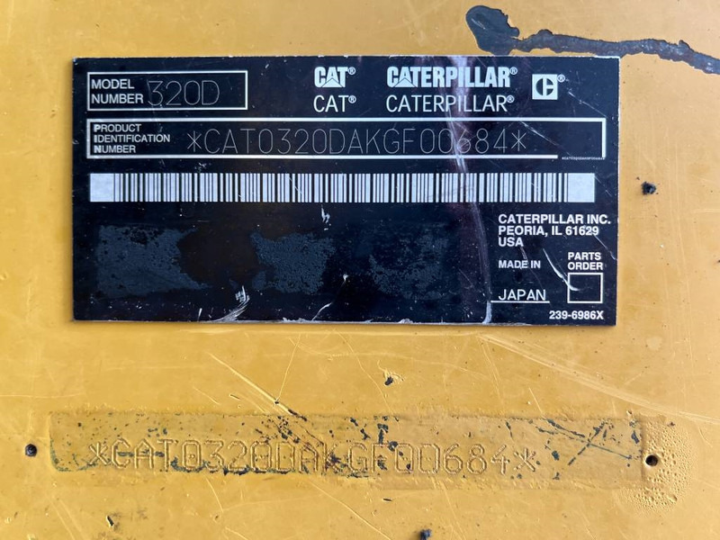 Bager guseničar Cat 320D L: slika 11