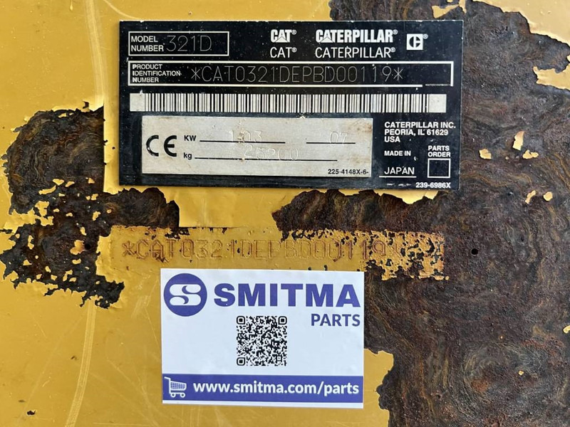 Cat 321D LCR - Bager guseničar: slika 3 Cat 321D LCR - Bager guseničar: slika 3