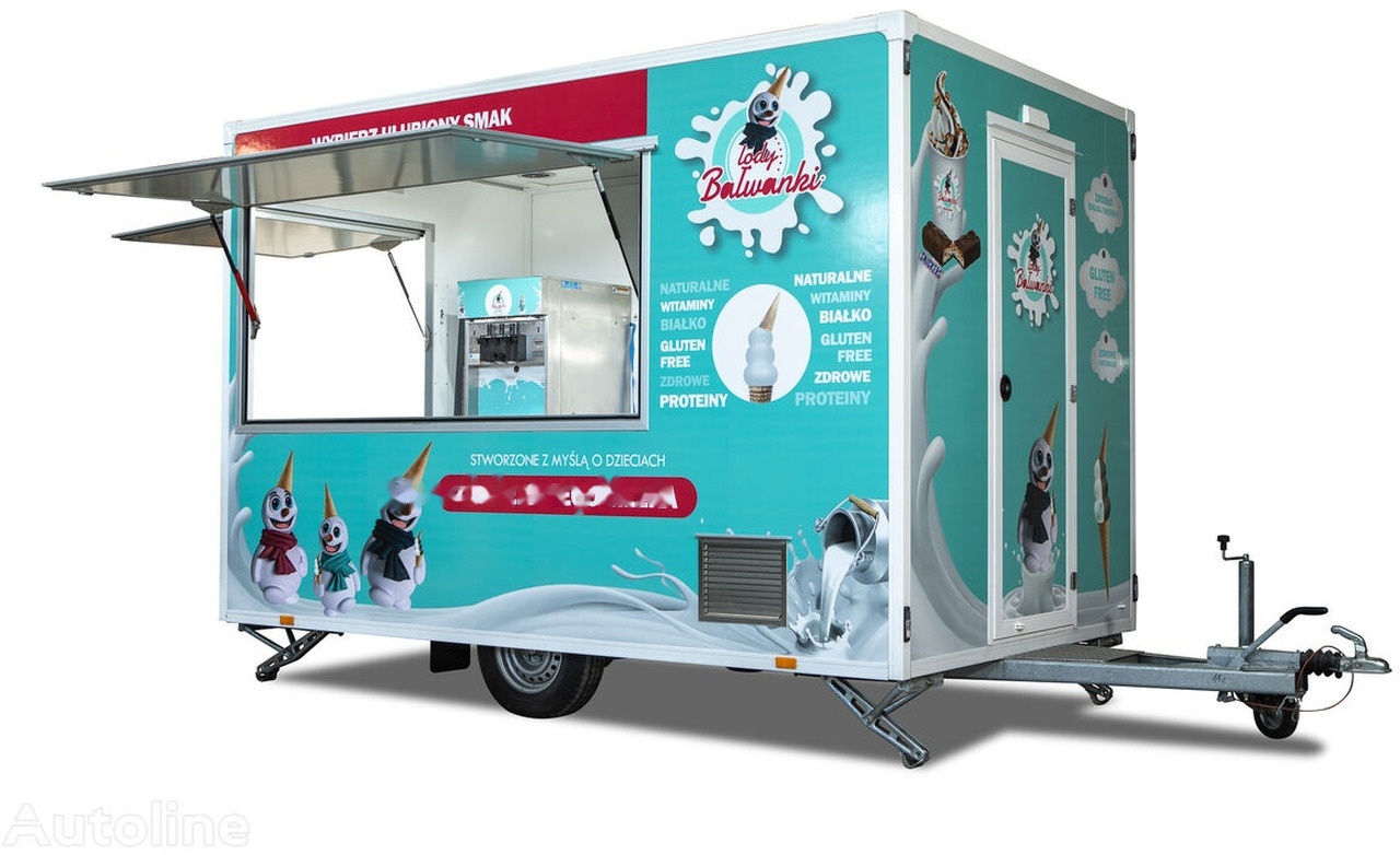 Bannert Imbiss Handel Ice Cream Lody - Prikolica za hrane: slika 3 Bannert Imbiss Handel Ice Cream Lody - Prikolica za hrane: slika 3