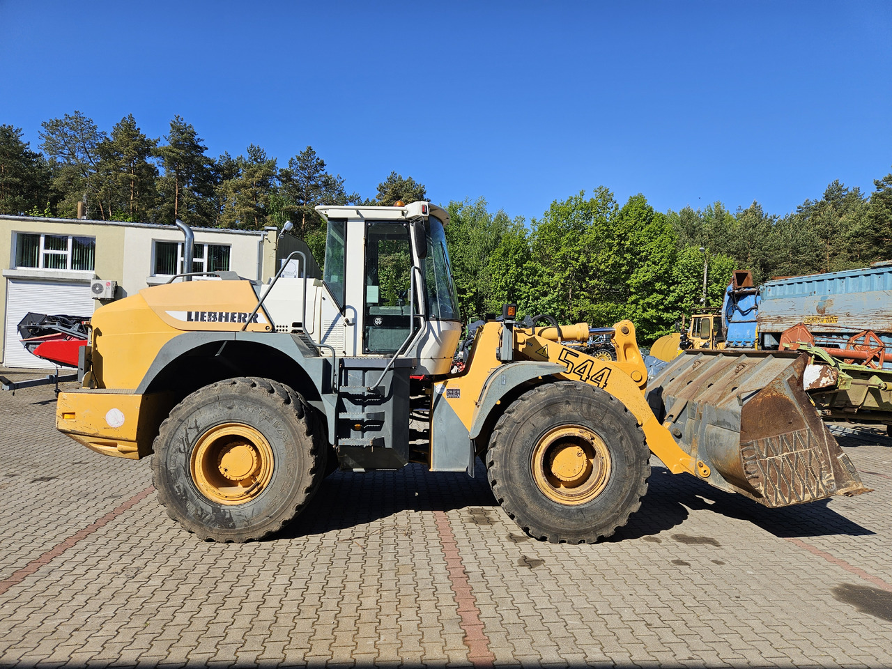 Liebherr L544 - Zglobni utovarivač: slika 2 Liebherr L544 - Zglobni utovarivač: slika 2