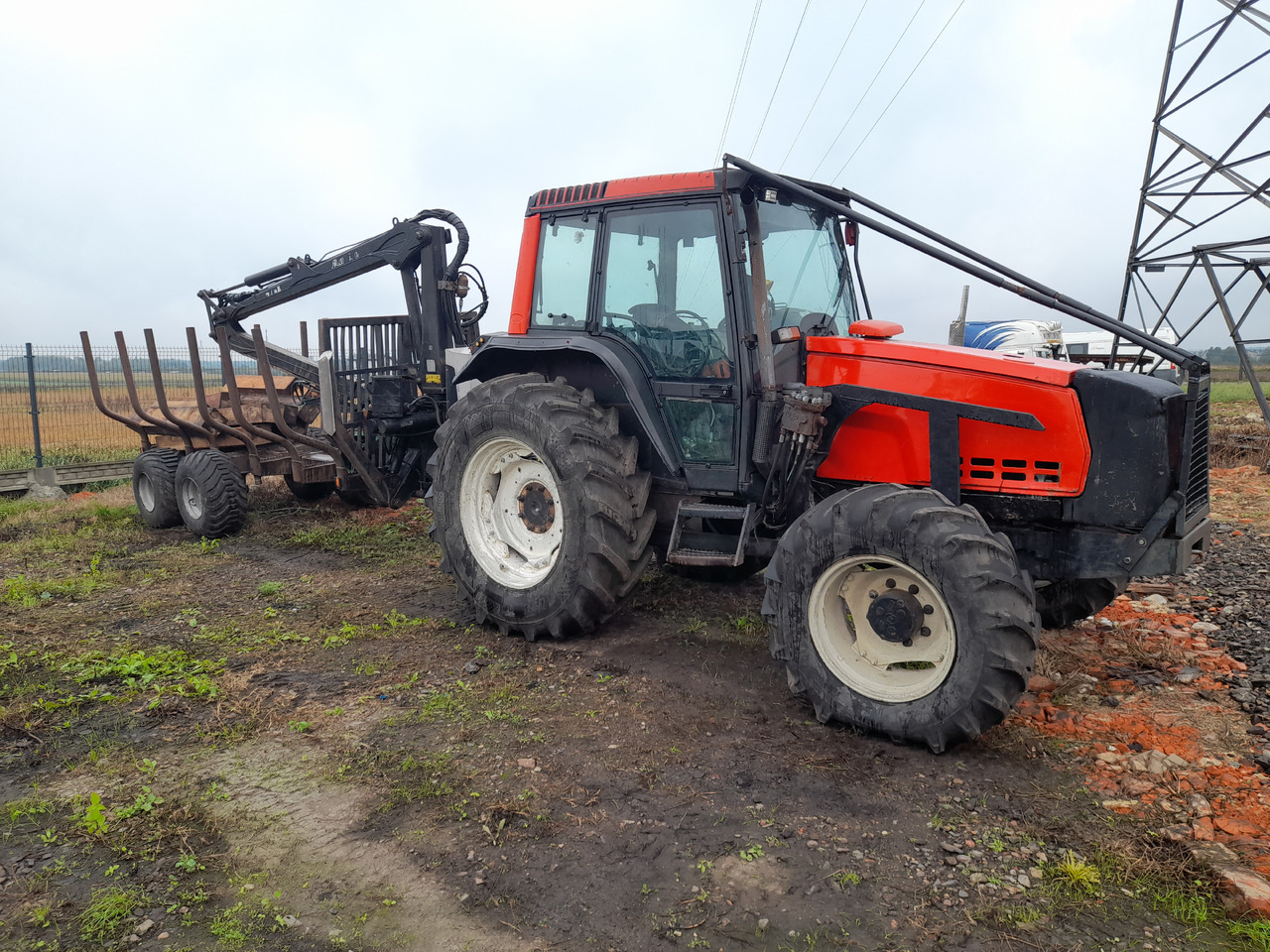 Valtra / Fao Far 6250 / 4768 - Šumarski traktor, Šumska prikolica: slika 5 Valtra / Fao Far 6250 / 4768 - Šumarski traktor, Šumska prikolica: slika 5