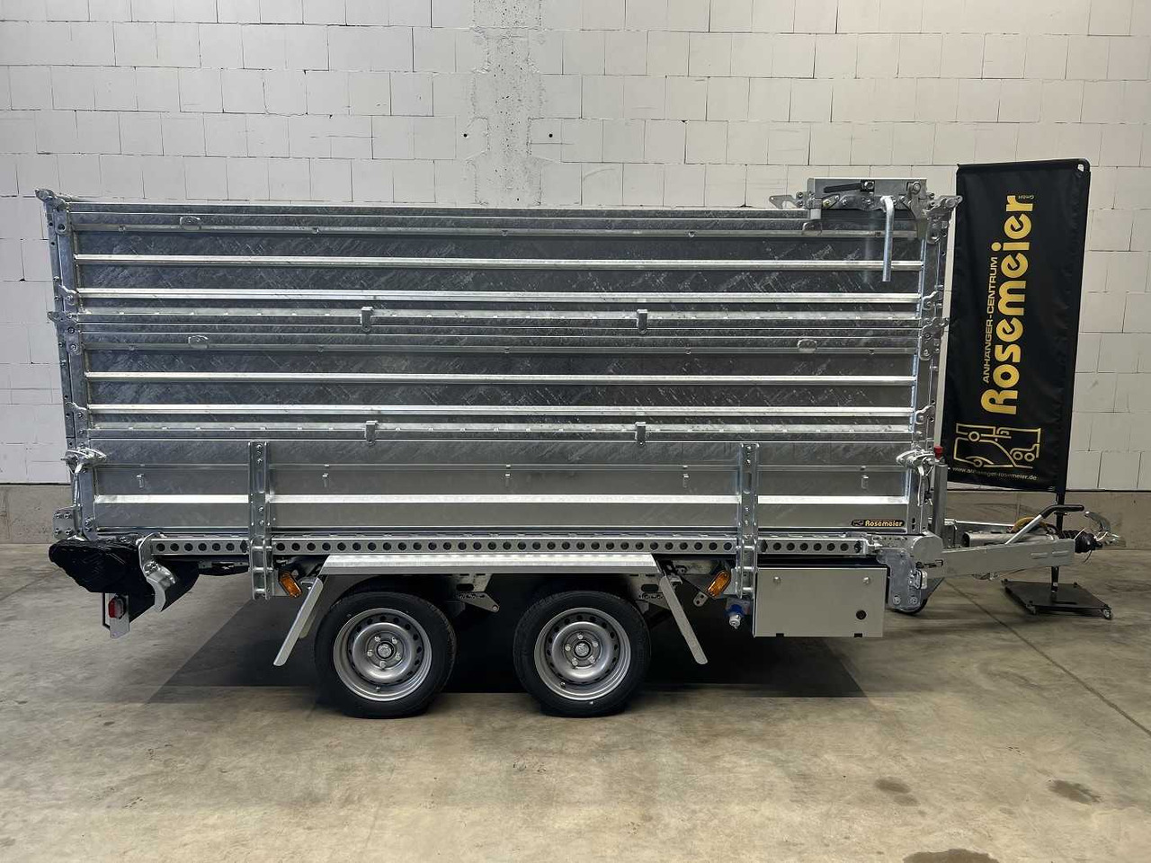 ROSEMEIER G GA 3500 mit Trennwand Abrollanhänger - Abrol/ Autopodizač prikolica: slika 2 ROSEMEIER G GA 3500 mit Trennwand Abrollanhänger - Abrol/ Autopodizač prikolica: slika 2