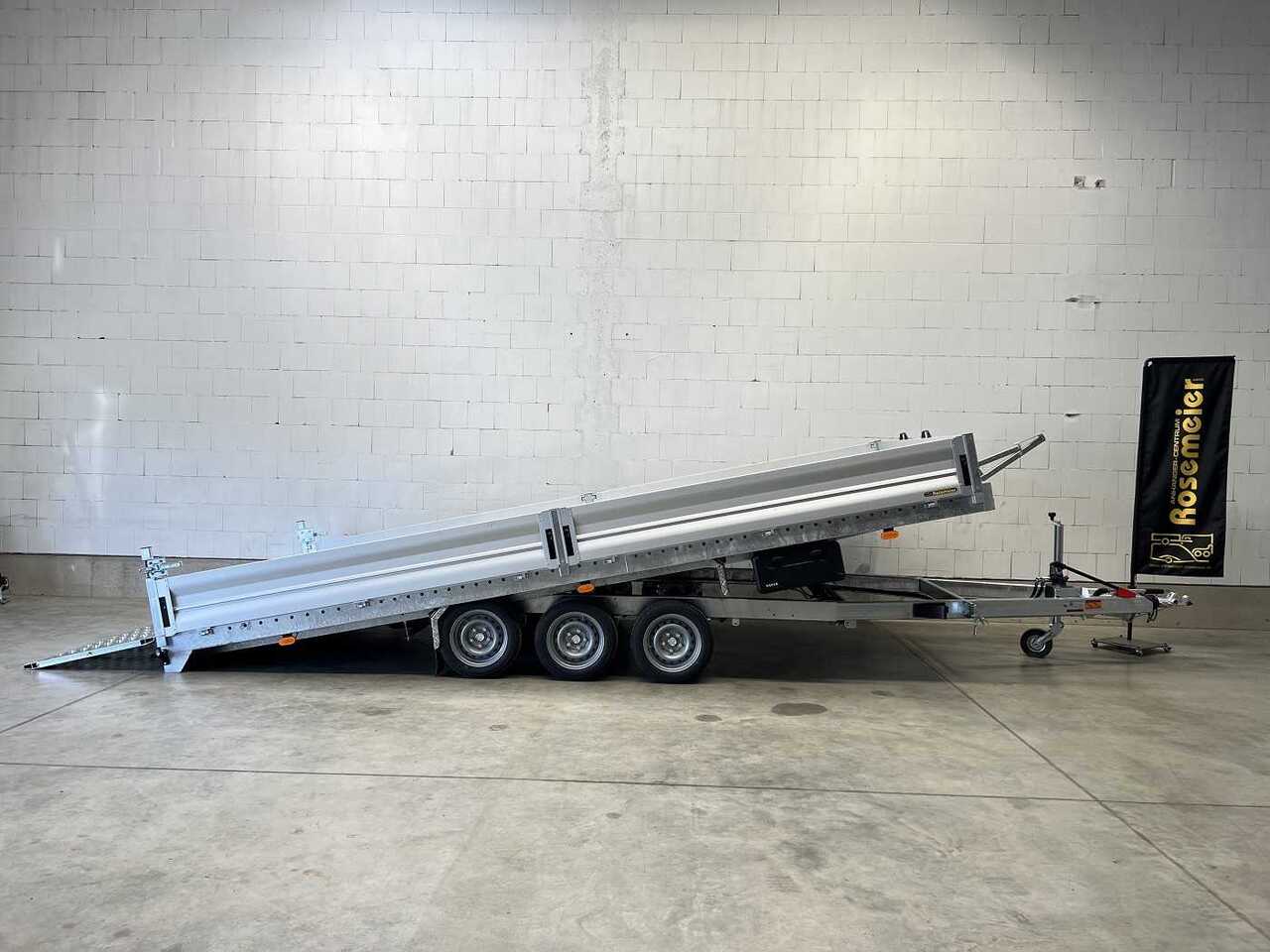 VEZEKO Jumbo W 35.51 Tridem Maschinentransporter - Prikolica za prevoz radnih mašina: slika 1 VEZEKO Jumbo W 35.51 Tridem Maschinentransporter - Prikolica za prevoz radnih mašina: slika 1