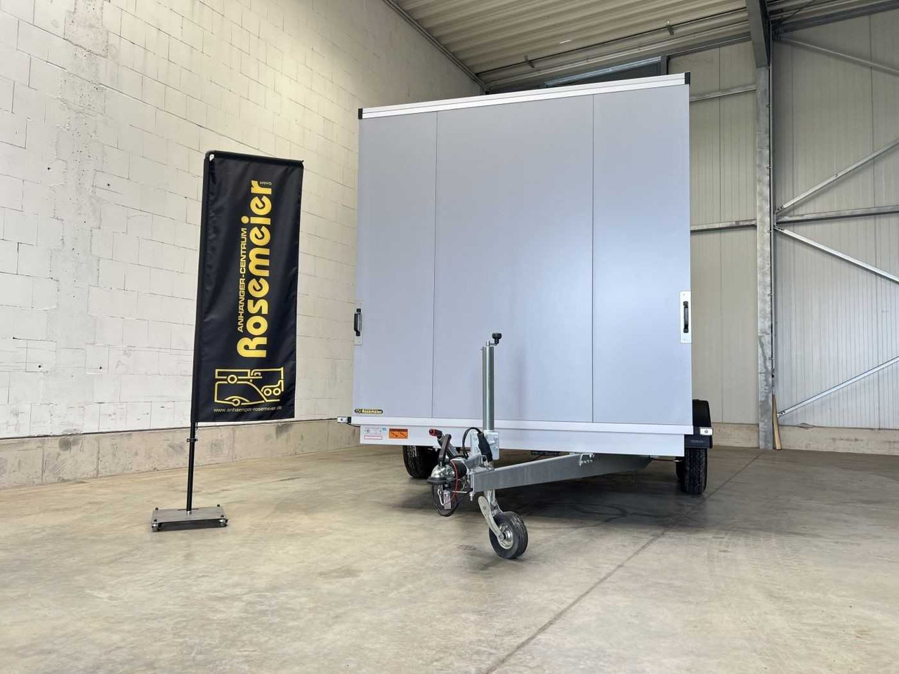 Novu Prikolica sa zatvorenim sandukom VEZEKO TK D 27.40 Flügeltüren+Seitenk Kofferanhänger Promotionanhänger: slika 28