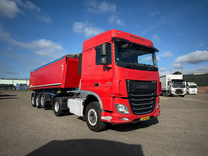 DAF XF 440 XF440 4X2 Komplett mit 2015 Schmitz Alu 27m3 Kipper €21899,- - Tegljač: slika 5 DAF XF 440 XF440 4X2 Komplett mit 2015 Schmitz Alu 27m3 Kipper €21899,- - Tegljač: slika 5