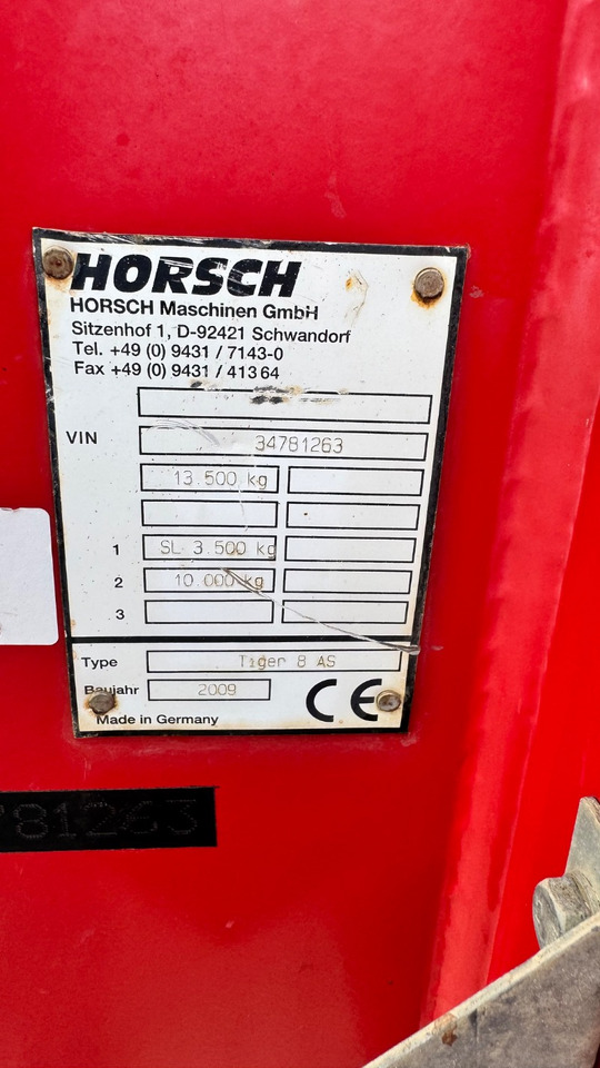 Kultivator Horsch Tiger 8AS Reifenpacker   TopRing: slika 32