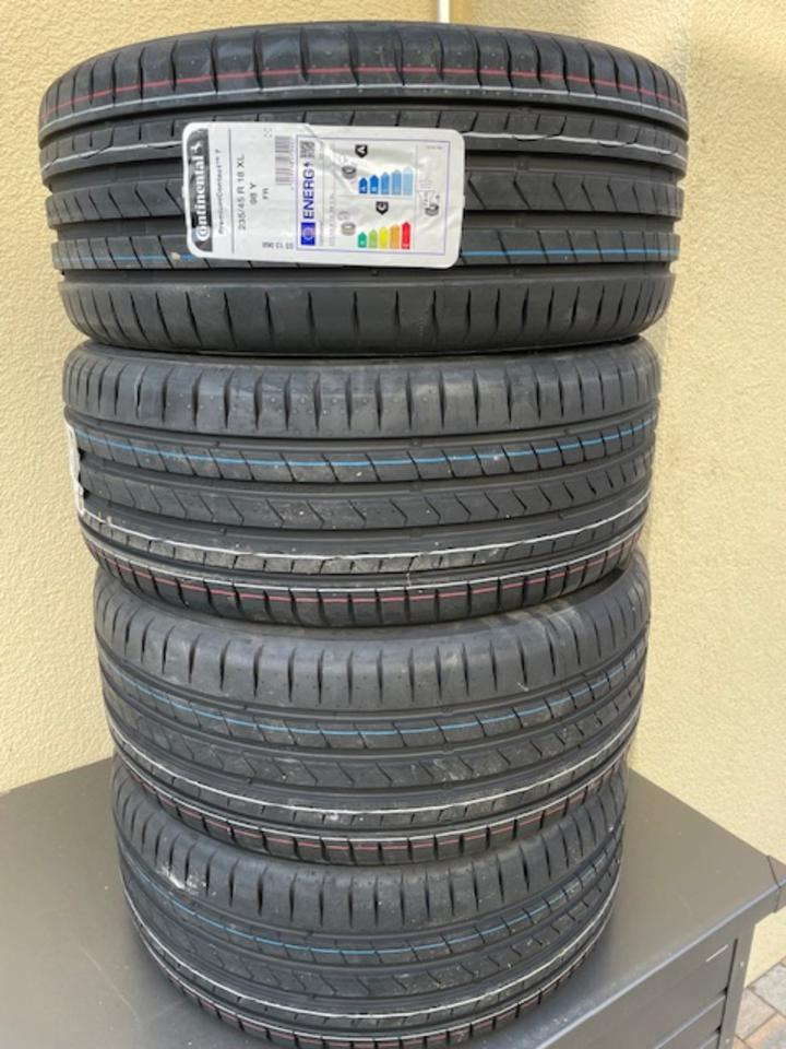 Sommer-Reifen 235/45R18 98Y XL FR Continental PremiumContact 7 - Gume i felne: slika 1 Sommer-Reifen 235/45R18 98Y XL FR Continental PremiumContact 7 - Gume i felne: slika 1