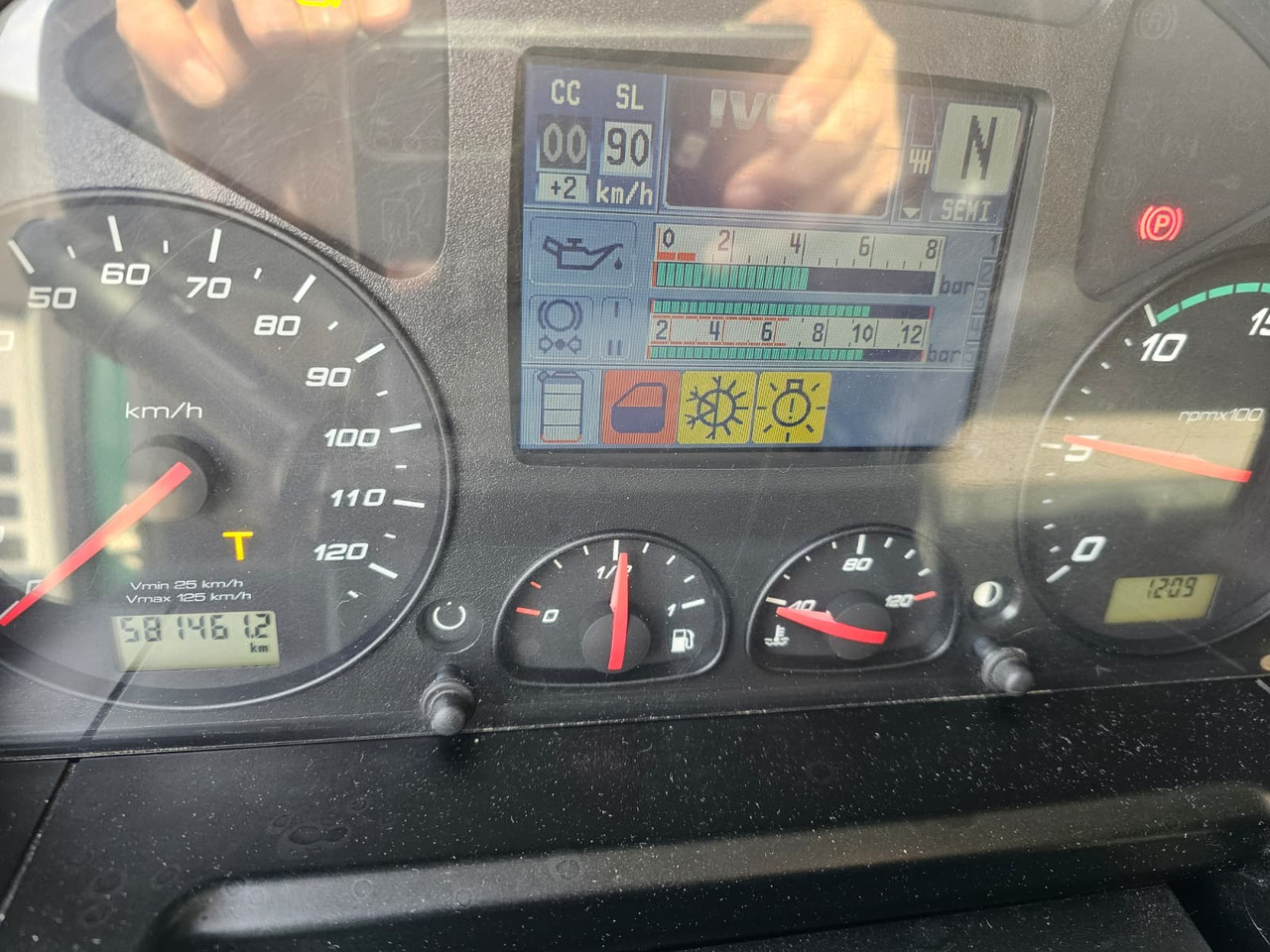 Kamion za prevoz kontejnera/ Kamion sa promenjivim sandukom Iveco Stralis 560 6x4: slika 24