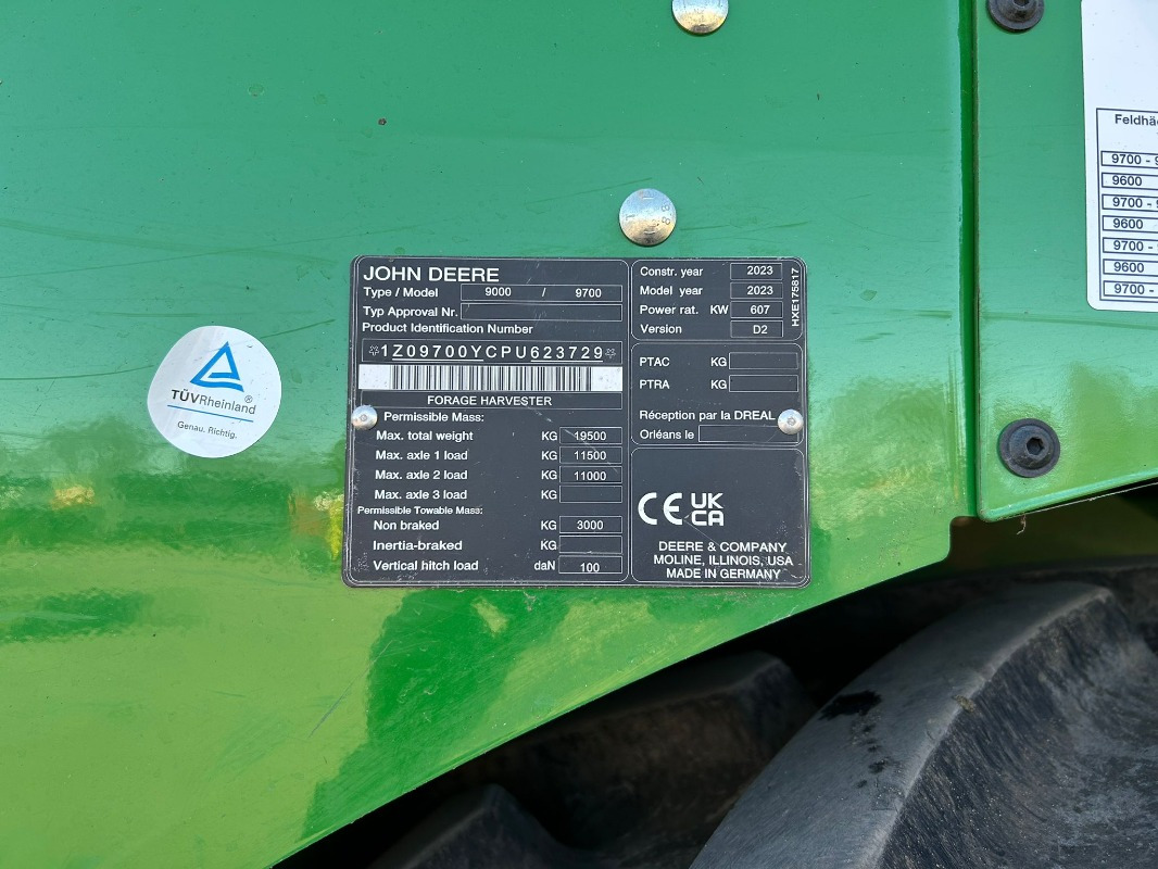 Kombajn John Deere 9700i: slika 30