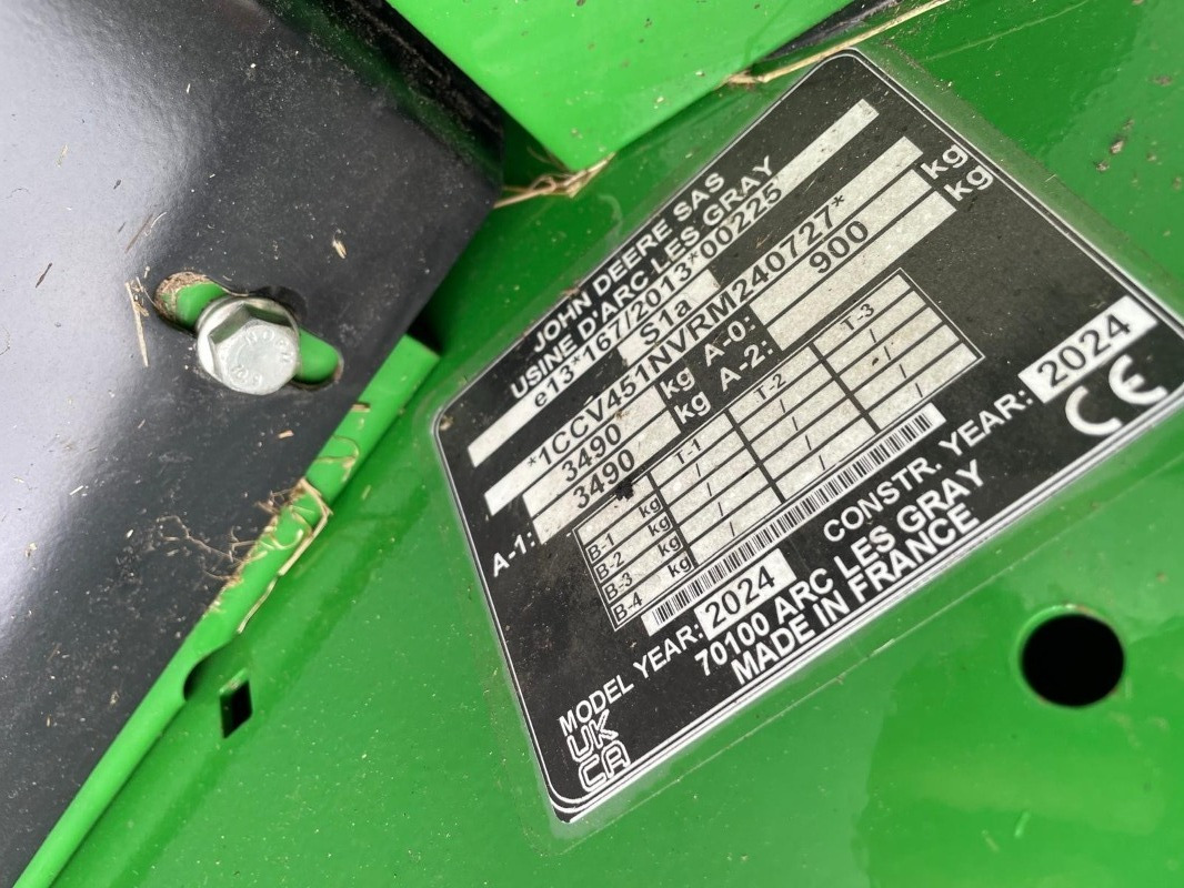 Omotač za bale John Deere V451M: slika 7