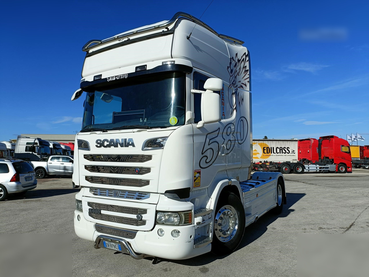 SCANIA R580 - Tegljač: slika 2 SCANIA R580 - Tegljač: slika 2