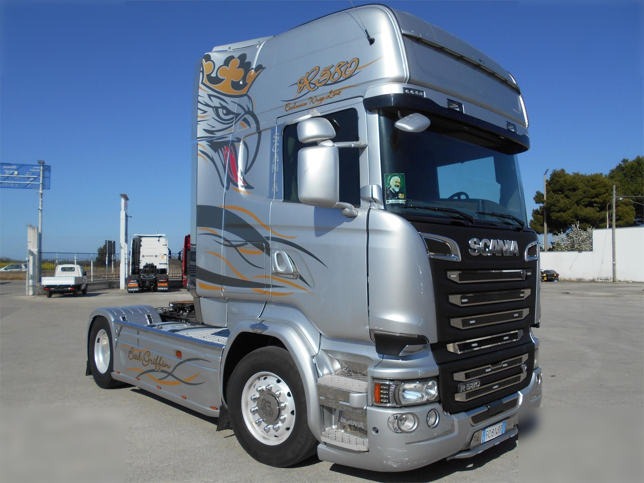 SCANIA R580 - Tegljač: slika 2 SCANIA R580 - Tegljač: slika 2