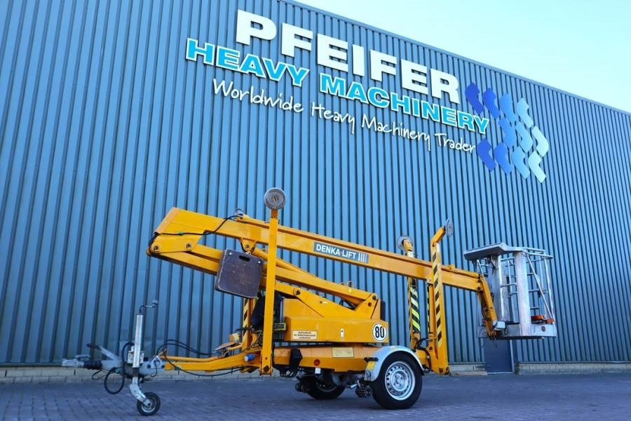 Denka-Lift JR12 Electric, 12m Working Height, 6.7m Reach, 120 - Prikolična radna platforma: slika 1 Denka-Lift JR12 Electric, 12m Working Height, 6.7m Reach, 120 - Prikolična radna platforma: slika 1