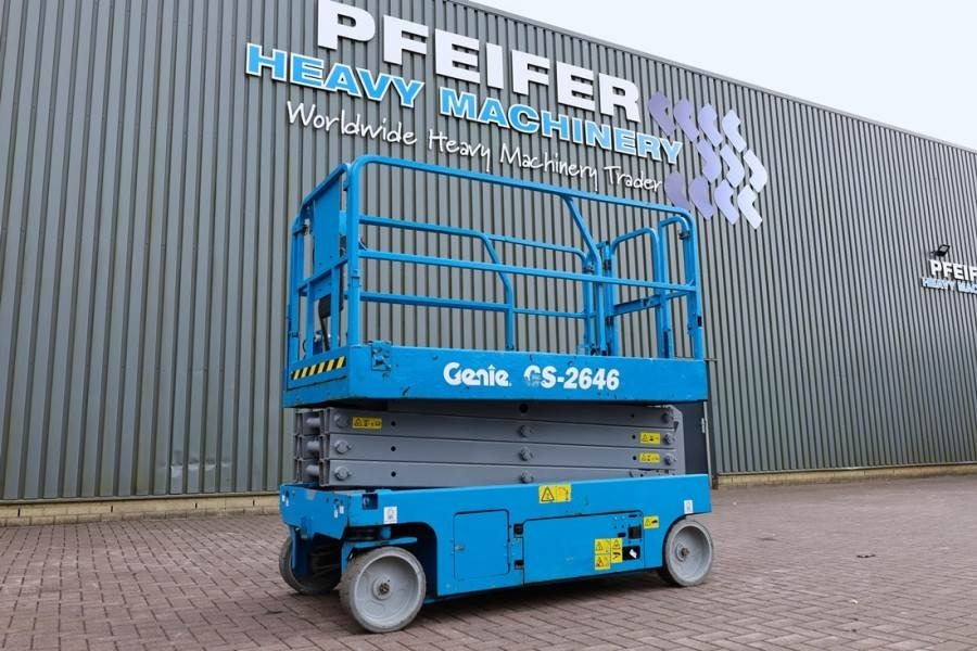 Genie GS2646 Electric, Working Height 9.80m, Capacity 45 - Lift u obliku makaza: slika 1 Genie GS2646 Electric, Working Height 9.80m, Capacity 45 - Lift u obliku makaza: slika 1