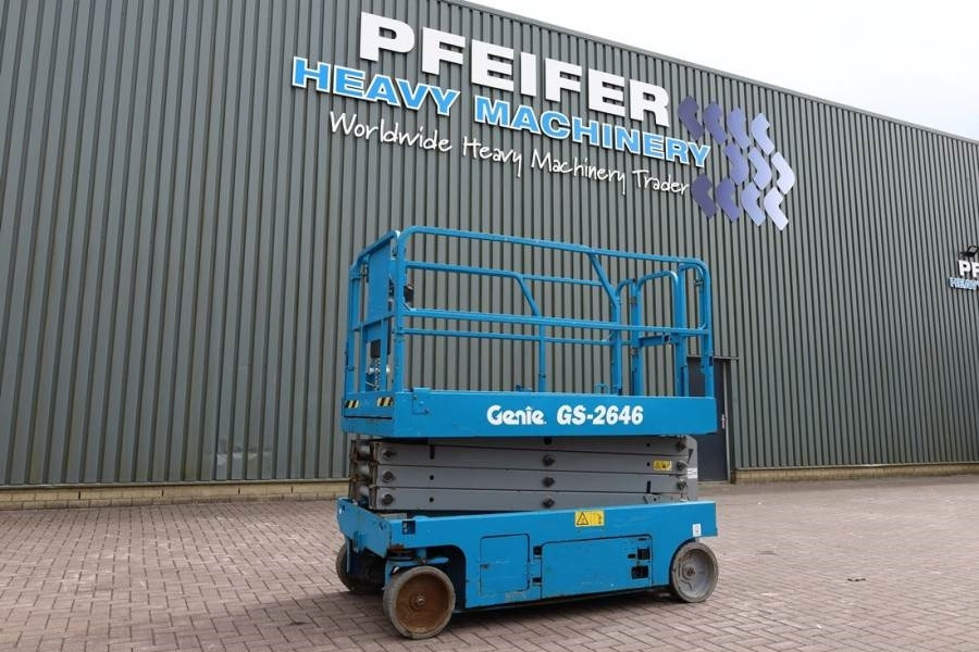 Genie GS2646 Electric, Working Height 9.80m, Capacity 45 - Lift u obliku makaza: slika 1 Genie GS2646 Electric, Working Height 9.80m, Capacity 45 - Lift u obliku makaza: slika 1