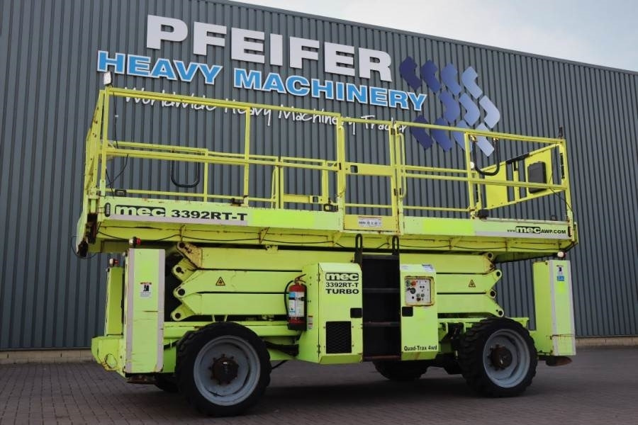 MEC 3392RT-T Diesel, 4x4 Drive, 12m Working Height, 12 - Lift u obliku makaza: slika 1 MEC 3392RT-T Diesel, 4x4 Drive, 12m Working Height, 12 - Lift u obliku makaza: slika 1