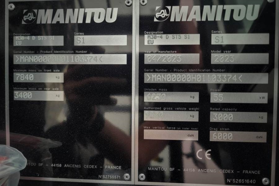 Manitou M30-4 Valid inspection, *Guarantee, Diesel, 4x4 Dr - Terenski viljuškar: slika 5 Manitou M30-4 Valid inspection, *Guarantee, Diesel, 4x4 Dr - Terenski viljuškar: slika 5
