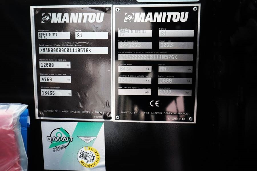 Manitou M50-4 Valid Inspection, *Guarantee, Diesel, 4x4 Dr - Terenski viljuškar: slika 5 Manitou M50-4 Valid Inspection, *Guarantee, Diesel, 4x4 Dr - Terenski viljuškar: slika 5