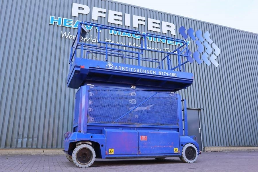PB LIFT S171-16E Electric, 17.3m Working Height, 400k - Lift u obliku makaza: slika 1 PB LIFT S171-16E Electric, 17.3m Working Height, 400k - Lift u obliku makaza: slika 1