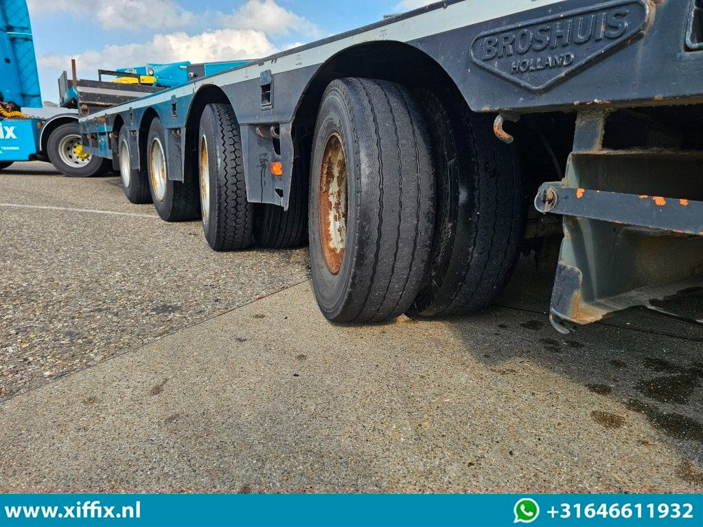 Broshuis 4-ass. Uitschuifbare semi dieplader / 2x naloop gestuurd - Niska poluprikolica za prevoz: slika 5 Broshuis 4-ass. Uitschuifbare semi dieplader / 2x naloop gestuurd - Niska poluprikolica za prevoz: slika 5