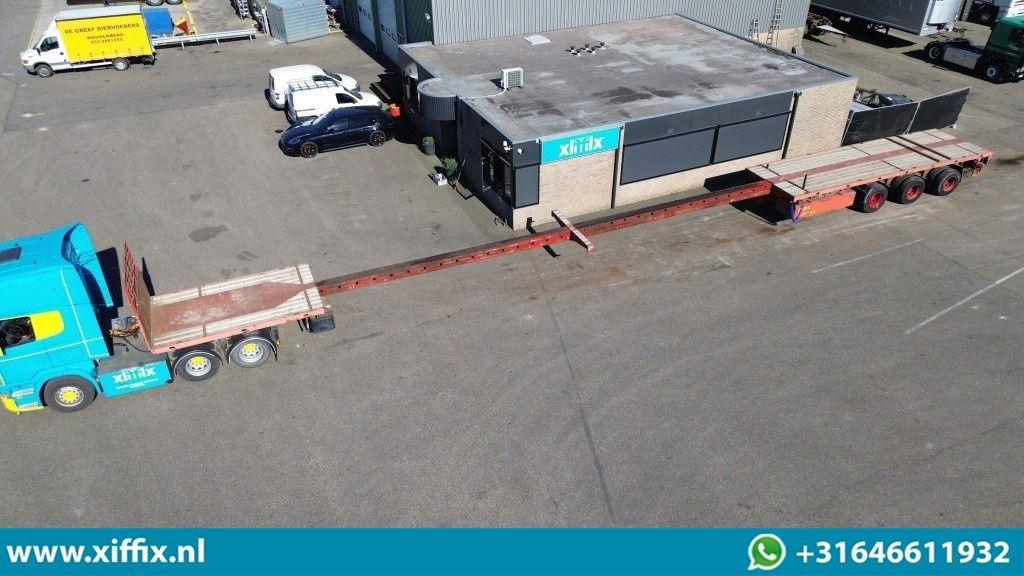 ES-GE 3-ass. Vlakke dubbel 2x uitschuifbare oplegger / 3x gestuurd - Plato poluprikolica: slika 1 ES-GE 3-ass. Vlakke dubbel 2x uitschuifbare oplegger / 3x gestuurd - Plato poluprikolica: slika 1