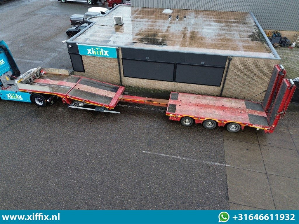 Nooteboom 3-ass. Uitschuifbare semi dieplader met dubbele hydr. Kleppen en Hefbed / Naloop gestuurd - Niska poluprikolica za prevoz: slika 2 Nooteboom 3-ass. Uitschuifbare semi dieplader met dubbele hydr. Kleppen en Hefbed / Naloop gestuurd - Niska poluprikolica za prevoz: slika 2