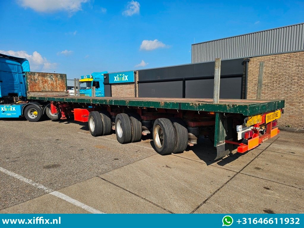 Nooteboom 3-ass. Vlakke dubbel 2x uitschuifbare oplegger / 3x gestuurd - Plato poluprikolica: slika 4 Nooteboom 3-ass. Vlakke dubbel 2x uitschuifbare oplegger / 3x gestuurd - Plato poluprikolica: slika 4