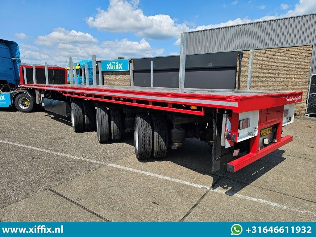 Nooteboom 3-ass. Vlakke dubbel 2x uitschuifbare oplegger / 3x gestuurd - Plato poluprikolica: slika 4 Nooteboom 3-ass. Vlakke dubbel 2x uitschuifbare oplegger / 3x gestuurd - Plato poluprikolica: slika 4