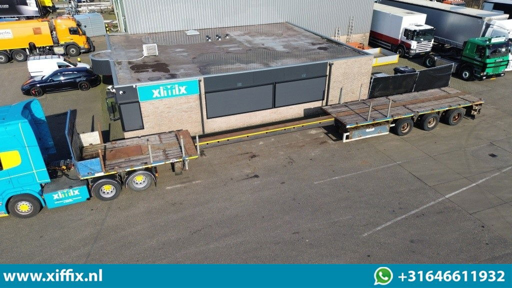 Nooteboom 3-ass. Vlakke uitschuifbare oplegger / 3x gestuurd - Plato poluprikolica: slika 1 Nooteboom 3-ass. Vlakke uitschuifbare oplegger / 3x gestuurd - Plato poluprikolica: slika 1