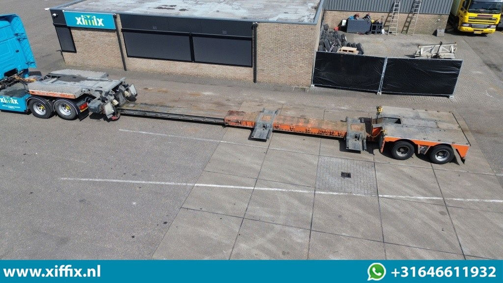 RECKER 2-ass. Uitschuifbare dieplader met afneembare zwanenhals / 2x gestuurd - Niska poluprikolica za prevoz: slika 2 RECKER 2-ass. Uitschuifbare dieplader met afneembare zwanenhals / 2x gestuurd - Niska poluprikolica za prevoz: slika 2