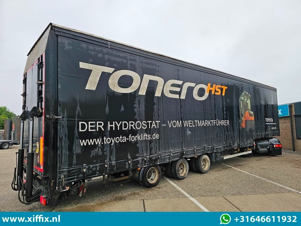 Wiese 3-ass. Semi dieplader met huifopbouw / Wiese 9 tons laadklep - Niska poluprikolica za prevoz: slika 4 Wiese 3-ass. Semi dieplader met huifopbouw / Wiese 9 tons laadklep - Niska poluprikolica za prevoz: slika 4