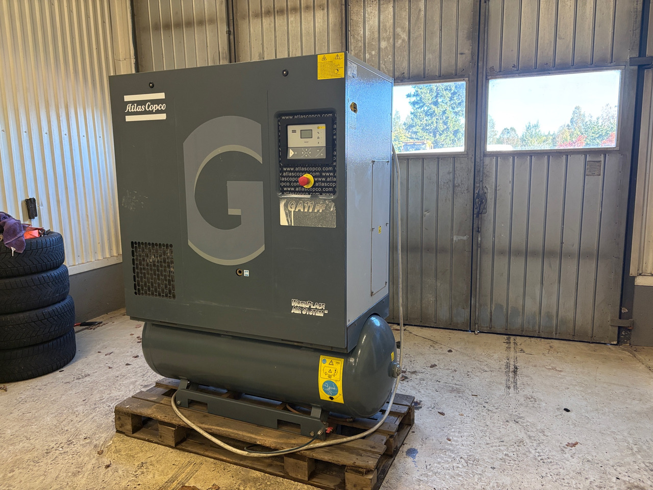 Atlas Copco GA11FF - Kompresor za vazduh: slika 1 Atlas Copco GA11FF - Kompresor za vazduh: slika 1