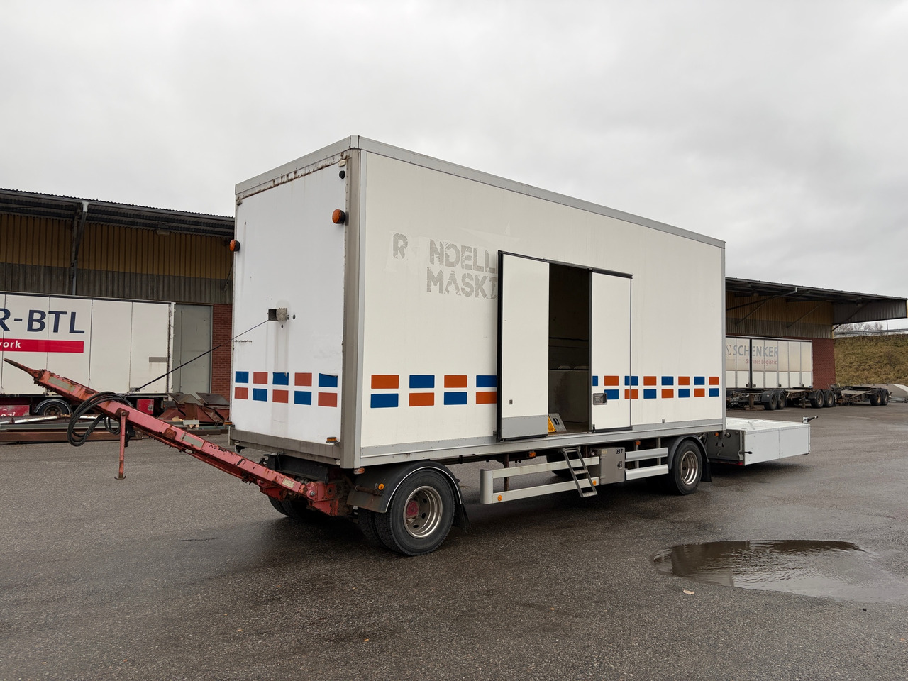 Berlex - Prikolica sa zatvorenim sandukom: slika 1 Berlex - Prikolica sa zatvorenim sandukom: slika 1