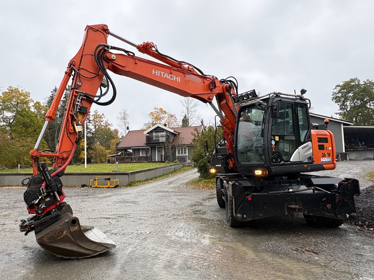 Hitachi ZX145W-6 - Bager: slika 1 Hitachi ZX145W-6 - Bager: slika 1
