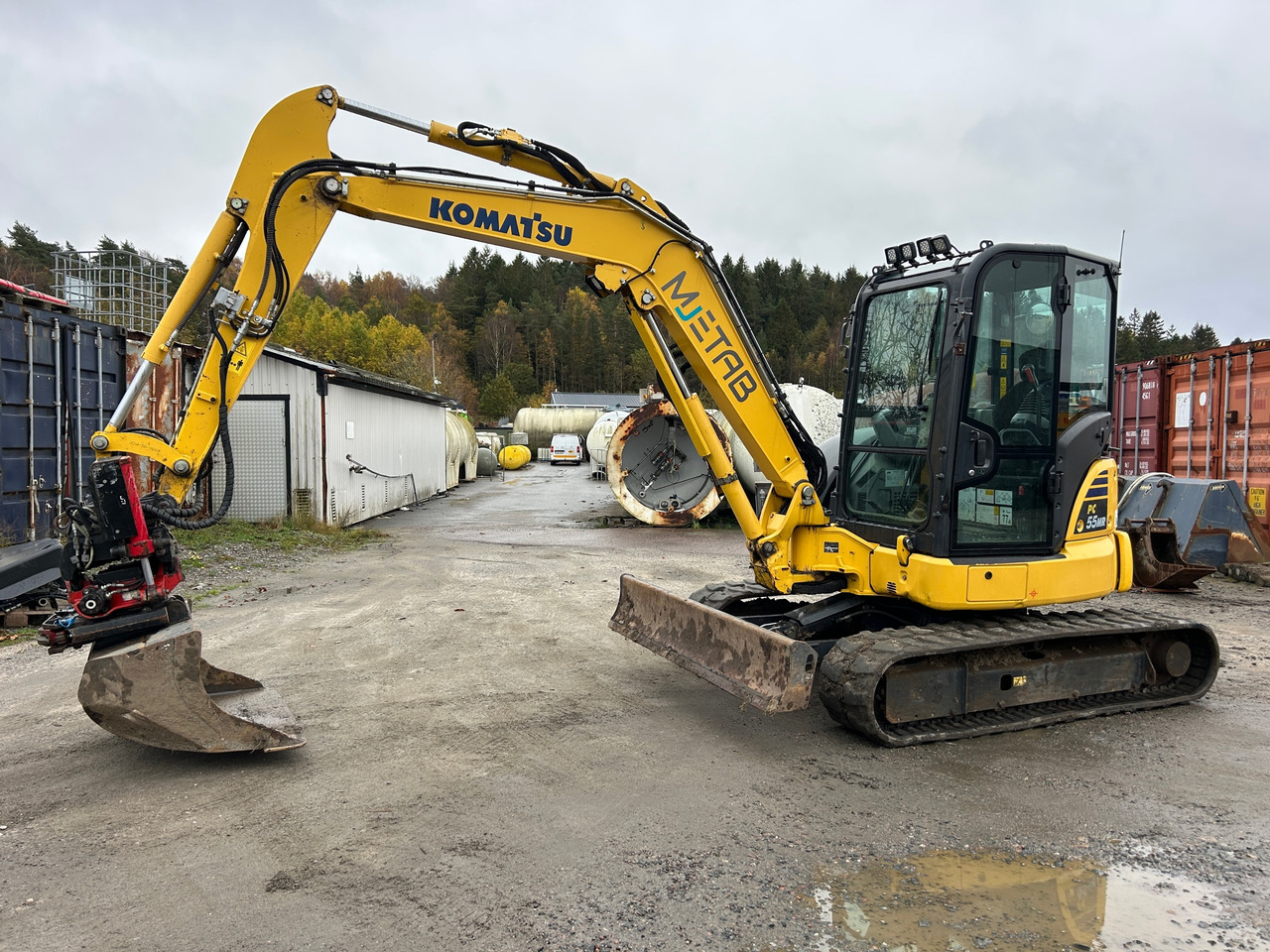 Komatsu PC55MR - Bager: slika 1 Komatsu PC55MR - Bager: slika 1