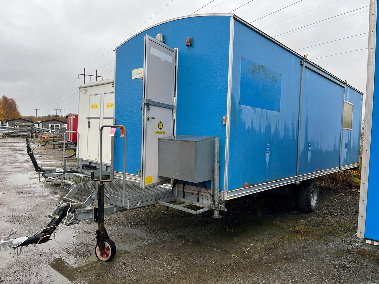 Norrlandsvagnar OMFT5-50D - Građevinski kontejner, Prikolica: slika 1 Norrlandsvagnar OMFT5-50D - Građevinski kontejner, Prikolica: slika 1