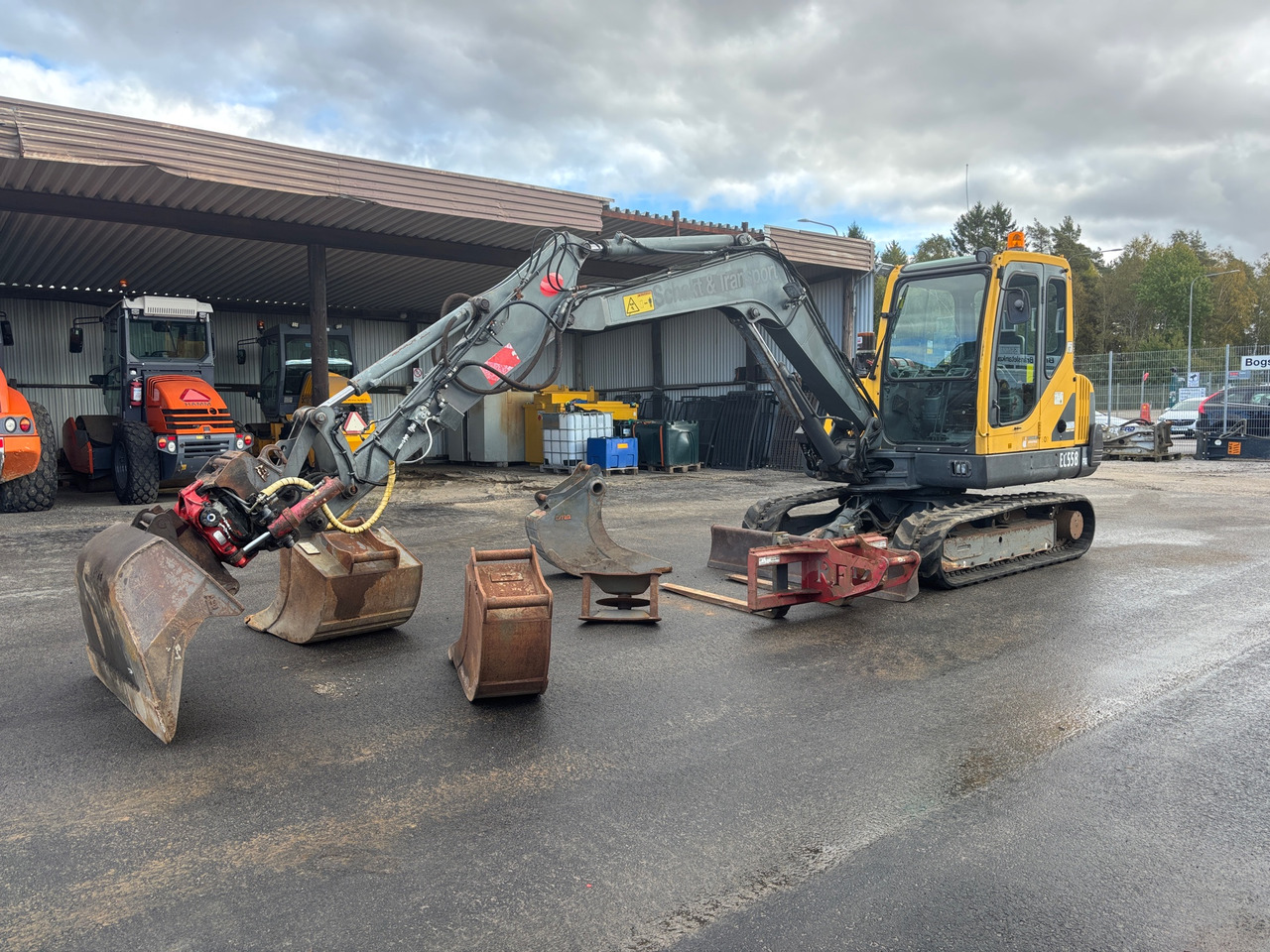 Volvo EC55B - Bager: slika 1 Volvo EC55B - Bager: slika 1