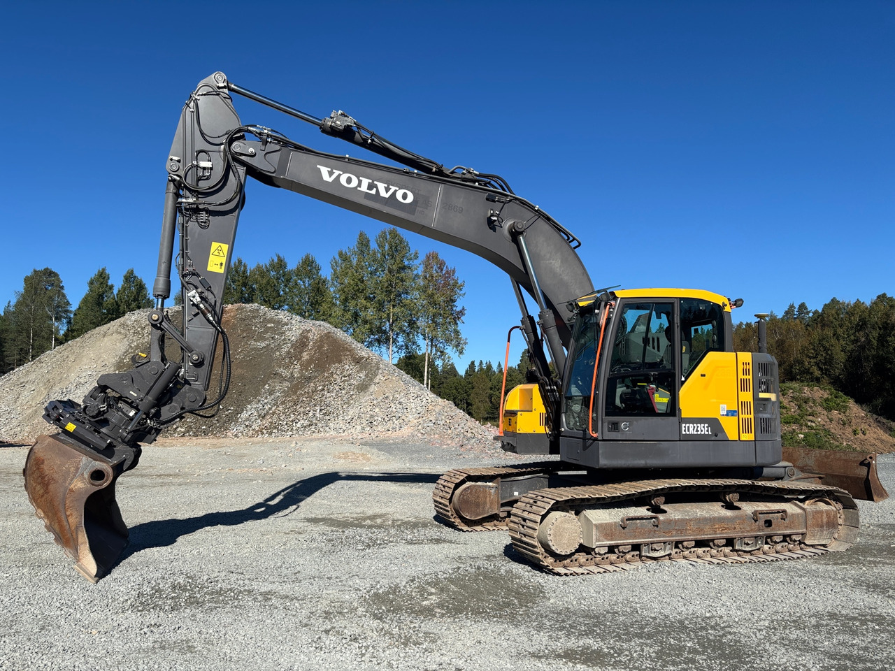 Volvo ECR235EL - Bager: slika 1 Volvo ECR235EL - Bager: slika 1
