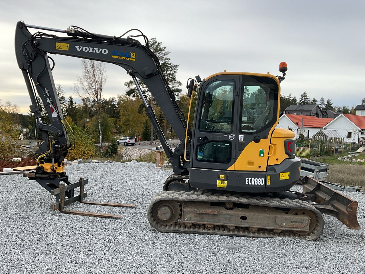 Volvo ECR88D - Bager: slika 1 Volvo ECR88D - Bager: slika 1